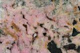 Polished Cobaltoan Calcite Slab - Congo #94989-1